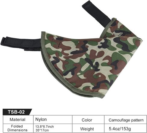 SUNWAYFOTO TSB-02 Tripod Weight Stone Bag Heavy Duty Camouflage Sandbag Butler Pouch to Tripod Legs in Saudi Arabia