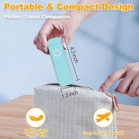 Book Reading Light,2 Pack Silent Touch Books Lamp for Reading in Bed,Rechargeable Clip on Booklight with 3 Amber Color & 7 LEDs Precise Dimming for Night Reading for Book Lovers,Kid,White+Blue | 3 Amber Colors,Stepless Dimming,Eye-Caring Mode,Up to 100H R in Kuwait