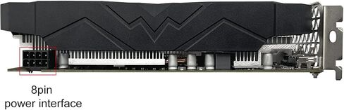 بطاقة رسومات 51RISC GeForce GTX 1660 Ti، بطاقة فيديو 6 جيجابايت GDDR6 192 بت للألعاب GPU PCIe 3.0 x16 DP HDMI DVI 1080P 2K بطاقة ألعاب الكمبيوتر 1660ti 4K 8K Display (GTX 1660 Ti - أحمر) in Kuwait