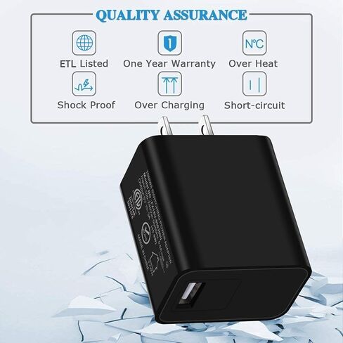 HD10 USB Charger Compatible with New Kindle Fire HD10-11th 9th Generation-2019 2021 Release,Fire HD10 Plus,Fire 10 Kids Pro,with 5Ft USB C Cord in Saudi Arabia