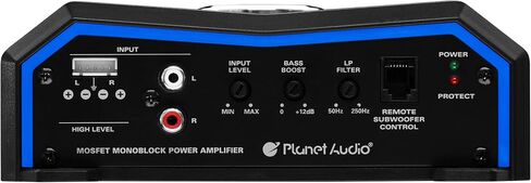Planet Audio(R) Pl2500.1M Pulse Series Monoblock Class Ab Amp (2,500 وات بحد أقصى) in Saudi Arabia