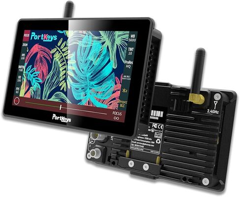 شاشة PortKeys BM5 III WR مقاس 5.5 بوصة 2200Nit SDI HDMI شاشة تحكم في الكاميرا اللاسلكية لـ RED Komodo / BMPCC4 / 6K 6K Pro، تحكم سلكي لـ Canon Sony Z Cam TILTA Nucleus (لسوني) in Saudi Arabia