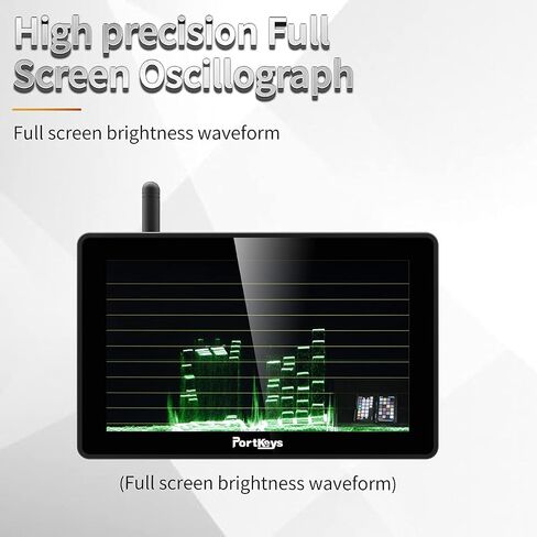 شاشة PortKeys BM5 III WR مقاس 5.5 بوصة 2200Nit SDI HDMI شاشة تحكم في الكاميرا اللاسلكية لـ RED Komodo / BMPCC4 / 6K 6K Pro، تحكم سلكي لـ Canon Sony Z Cam TILTA Nucleus (لسوني) in Saudi Arabia