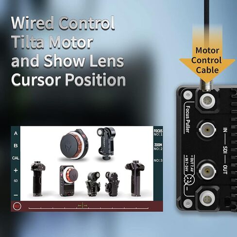 شاشة PortKeys BM5 III WR مقاس 5.5 بوصة 2200Nit SDI HDMI شاشة تحكم في الكاميرا اللاسلكية لـ RED Komodo / BMPCC4 / 6K 6K Pro، تحكم سلكي لـ Canon Sony Z Cam TILTA Nucleus (لسوني) in Saudi Arabia