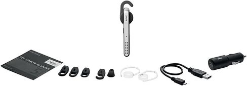 Jabra Stealth UC MS Bluetooth Headset for Mobile Phone and PC via Mini Dongle - Microsoft Certified in Saudi Arabia