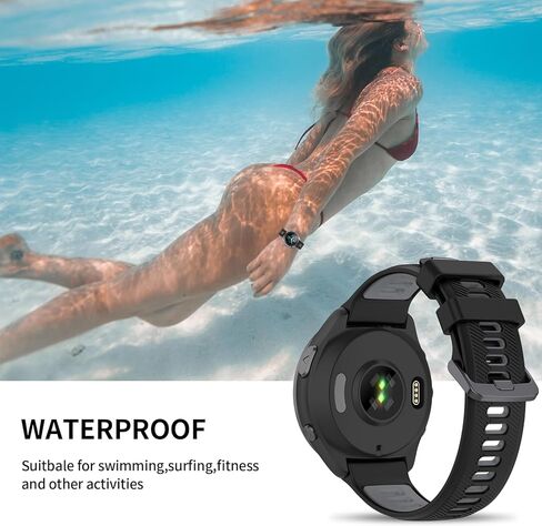 Baaletc متوافق مع أحزمة ساعة Garmin Forerunner 945/ Forerunner 935، سوار ساعة رياضي من السيليكون الناعم Garmin 935/Fenix ​​5/Fenix ​​5 Plus لساعة Garmin Forerunner 945 الذكية in Kuwait