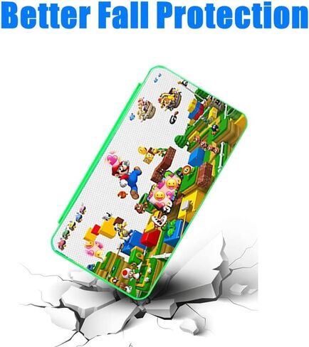 حقيبة تخزين بطاقات الألعاب VASYITSO Switch مع 24 فتحة خرطوشة و24 وحدة تخزين لبطاقة Micro SD، حامل ألعاب تبديل محمول مع إغلاق مغناطيسي، غلاف صلب واقٍ وبطانة ناعمة لبطاقة الألعاب in Kuwait