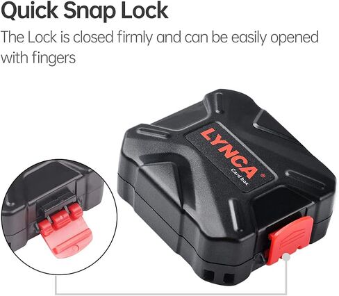 LYNCA Camera Memory Card Case,Waterproof&Shockproof Storage Box,Professional Camera Card Hard Protector Case,Hold 3 SD Cards 2 CF Cards 2 XQD Cards 2 TF (Micro SD) Card Case in Kuwait