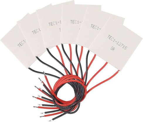 UMLIFE 5PCS Thermoelectric Cooler Cooling Panel TEC1-12705 5A 12V Heatsink Thermoelectric Cooling Plate Module in Kuwait