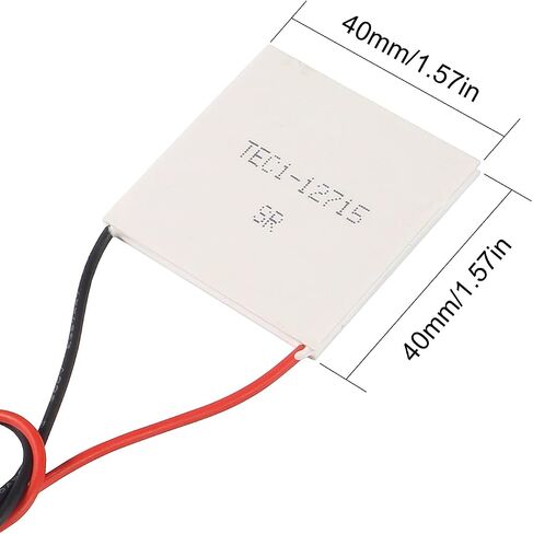 UMLIFE 5PCS Thermoelectric Cooler Cooling Panel TEC1-12705 5A 12V Heatsink Thermoelectric Cooling Plate Module in Kuwait