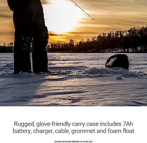 Garmin Small Ice Fishing Kit, 010-12462-10 & 010-12439-01 Tilt/Swivel Mount Striker 5Dv in Saudi Arabia