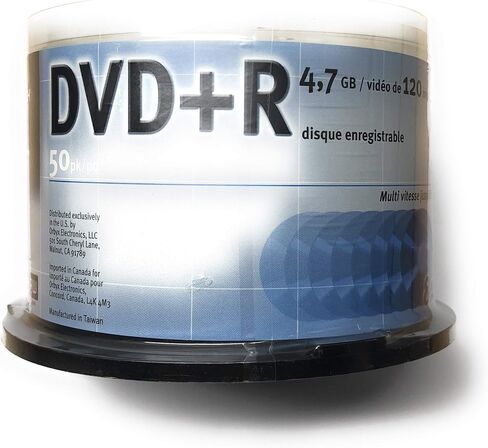 عمود دوران NEXXTECH DVD+R 8x 50pk in Saudi Arabia