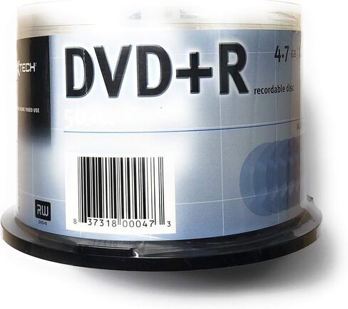 عمود دوران NEXXTECH DVD+R 8x 50pk in Saudi Arabia