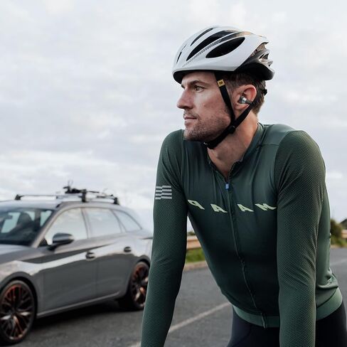 سماعات أذن بلوتوث، سماعات أذن رياضية مفتوحة بمشبك على سماعات الأذن، سماعة أذن بلوتوث 5.3 لمكالمات الضوضاء، سماعة بلوتوث لاسلكية لتوصيل الهواء لركوب الدراجات، والجري، والمشي، والقيادة in Kuwait