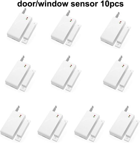 AGSHOME نظام إنذار أمان 99 + 7 منطقة الطلب التلقائي GSM SMS أمن المنزل ضد السرقة نظام إنذار GSM لاسلكي كاشف مجموعة أجهزة استشعار التحكم عن بعد in Kuwait