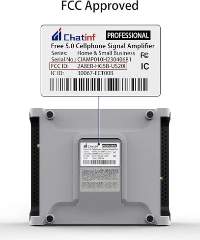 معزز إشارة الهاتف الخلوي مع هوائيين داخليين عاليي الكسب للغرف المتعددة، هوائي أومني خارجي يصل إلى 10000 قدم مربع، مجموعة مكرر خلوي، يدعم معظم شركات النقل الأمريكية | معتمد من لجنة الاتصالات الفيدرالية in Kuwait