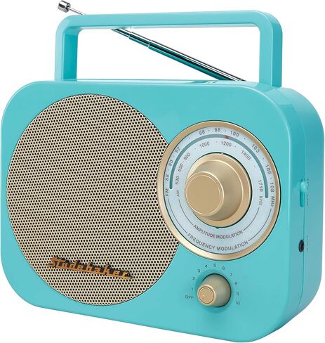 Jensen SB2000RB Portable AM/FM Radio in Red in Kuwait