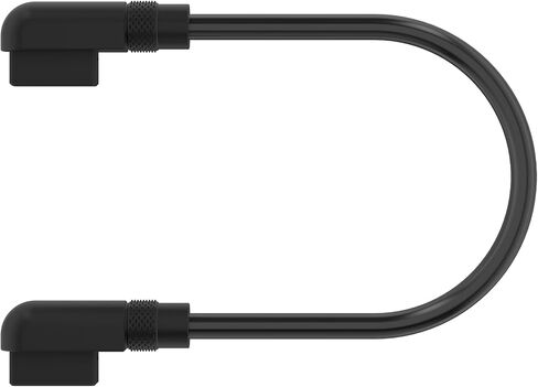 Corsair iCUE Link Cables - 2X 135mm Slim 90° - Black in Saudi Arabia