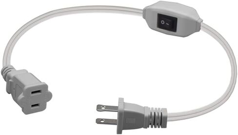 1ft Toptekits 90 درجة زاوية مستقطبة الولايات المتحدة 2-الشق الذكور والإناث تمديد سلك الطاقة، الكوع NEMA 1-15P إلى 1-15R كابل مستقطب، الولايات المتحدة الأمريكية منفذ توفير الطاقة كابل تمديد الحبل (الاستقطاب الزاوية السوداء) in Saudi Arabia