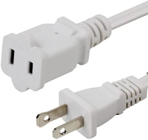1ft Toptekits 90 درجة زاوية مستقطبة الولايات المتحدة 2-الشق الذكور والإناث تمديد سلك الطاقة، الكوع NEMA 1-15P إلى 1-15R كابل مستقطب، الولايات المتحدة الأمريكية منفذ توفير الطاقة كابل تمديد الحبل (الاستقطاب الزاوية السوداء) in Saudi Arabia