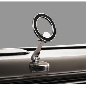 Fits MagSafe Car Mount for Universal Dashboard & Tesla Screen Zinc Alloy Foldable Hands-Free iPhone Car Mount Super Stable Car Mount for iPhone 15 Pro Max 14 13 12&All Phones in Kuwait