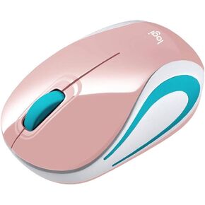 Logitech Wireless Mini Mouse M187 Ultra Portable,1000 DPI Optical Tracking, 3-Buttons, PC/Mac/Laptop - Palace Blue in Kuwait