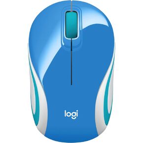 Logitech Wireless Mini Mouse M187 Ultra Portable, 2.4 GHz with USB Receiver, 1000 DPI Optical Tracking, 3-Buttons, PC / Mac / Laptop - Black