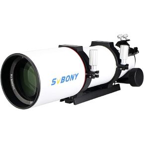 SVBONY SV550 APO Telescope, 122mm F7 Triplet Apochromatic Refractor Telescope, Professional Astronomical Telescope with 300mm Versatile V-Style Dovetail for Astrophotography and Visual with Bag