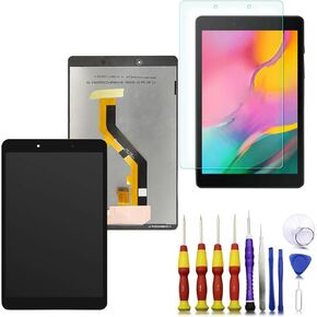 محول رقمي لشاشة LCD تعمل باللمس من اكنيوكز، متوافق مع سامسونج جالكسي تاب ايه 8.0 2019 T290 SM-T290 قطع غيار LCD in Saudi Arabia