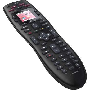جهاز التحكم عن بعد المتقدم Logitech Harmony 665، جهاز التحكم عن بعد العالمي للترفيه، يستبدل ما يصل إلى 10 أجهزة تحكم عن بعد بإعدادات موجهة عبر الإنترنت ومساعدة تفاعلية (متجددة) in Saudi Arabia