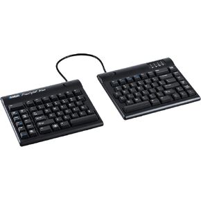 KINESIS Freestyle2 لوحة مفاتيح لاسلكية زرقاء مريحة للكمبيوتر الشخصي (فصل 9 بوصات)، رمادي داكن in Kuwait