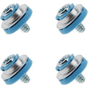 ZZHXSM 4pcs Hard Drive Mounting Screw Blue Rubber Pad Hard Drive Isolated Installation Screws for HP 3.5 HDD DC7800 DC7900 8000 8100 Z400 Z600 Screws in Saudi Arabia