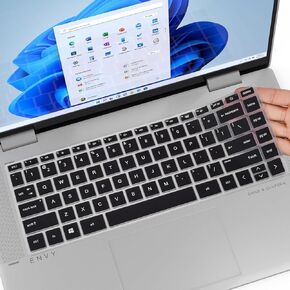 Keyboard Cover for HP Envy x360 2-in-1 15.6" 15-ew 15-ey 15-ey1045cl ey0013dx ey0023dx ey0000 15-ew1073cl ew0013dx ew0023dx 15-ew0797nr 15t-ew000 15z-ey000, HP Envy x360 Keyboard Cover Skin, Colorful in Kuwait