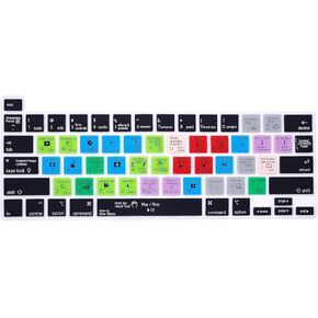 HRH Serato DJ Shortcuts Hotkey Silicone Keyboard Cover Protector for MacBook Pro 13 inch 2020 (Model A2289 / A2251 / A2338 M1 Chip) and for MacBook Pro 16"2019 (Model A2141) in Kuwait