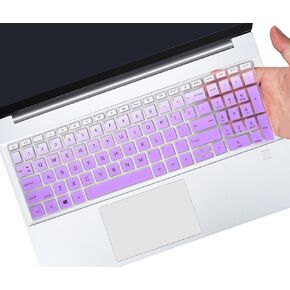 Keyboard Cover for HP ProBook 450 455(G8/G9/G10) 15.6 inch, ProBook 650 G8, HP Zbook Power G8/G9 Lapotp Protector Accessories(NOT fit ProBook 450 455 650 G6 G7),Ombre Purple in Kuwait