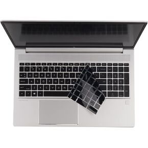 Keyboard Cover for HP ProBook 450 G8 G9 G10 15.6", HP ProBook 455 G8 G9 G10, HP ProBook 650 G8 15.6", HP ZBook Power G8 G9 15.6" Laptop Protector(NOT fit ProBook 450 455 650 G6 G7), Black