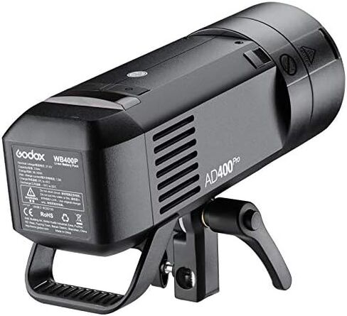 Godox AD400Pro 400Ws GN72 TTL 1/8000s HSS 2.4G X System All-in-One Outdoor Flash Speedlite Strobe Light, Battery-Powered Monolight, 390 Full Power Pops, 0.01-1s Recycle Time, 30W LED Modeling Lamp in Saudi Arabia