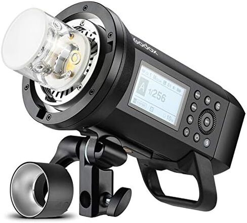 Godox AD400Pro 400Ws GN72 TTL 1/8000s HSS 2.4G X System All-in-One Outdoor Flash Speedlite Strobe Light, Battery-Powered Monolight, 390 Full Power Pops, 0.01-1s Recycle Time, 30W LED Modeling Lamp in Saudi Arabia