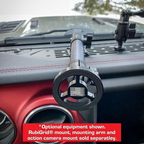 حامل الهاتف الخلوي المغناطيسي Bulletpoint Dash Mount متوافق مع هواتف iPhone الذكية MagSafe - كرة مرفقة 20 مم (0.787 بوصة) (حامل MagSafe فقط) in Kuwait