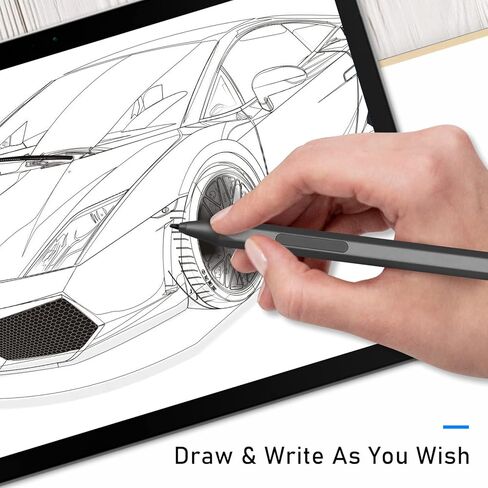 تينتونزو رؤوس قلم سيرفس - رؤوس بديلة متوافقة مع قلم تينتونزو Surface Pro (4 قطع) in Kuwait