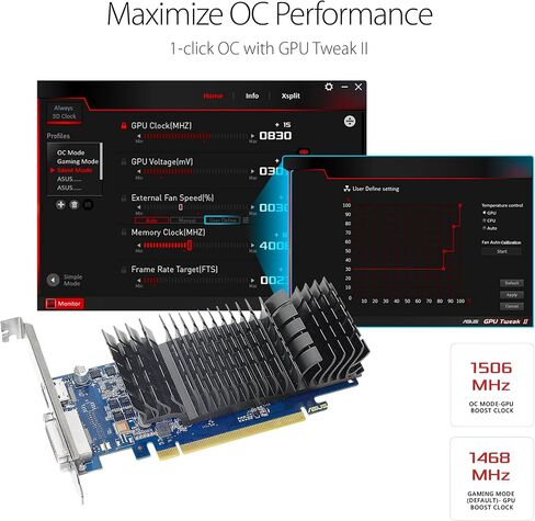 ASUS GT1030-2G-CSM ROG Strix Riser Cable in Saudi Arabia
