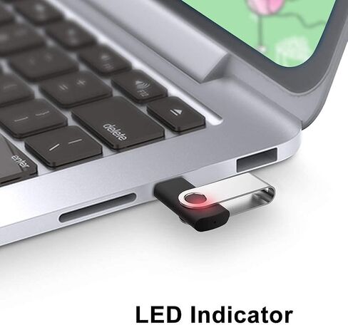 JUANWE 128GB محرك فلاش USB 2 حزمة 128GB محرك الإبهام المحمولة USB 2.0 تخزين عصا الذاكرة لأجهزة الكمبيوتر USB محرك القلم مع تصميم استدارة-أسود in Kuwait