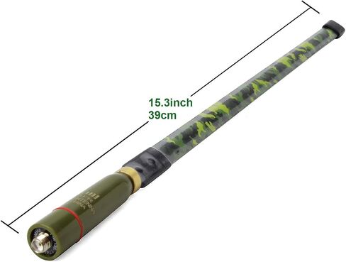 HYS Tactical Foldable Antenna SMA-F Dual Band VHF/UHF for Baofeng Kenwood in Saudi Arabia