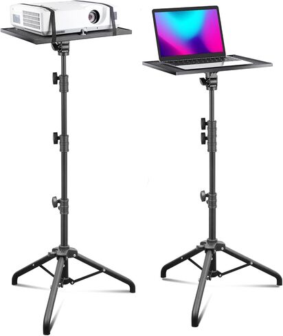 Eicaus 180° rotation Heavy-duty Projector Stand Tripod, Adjustable Laptop Stand with Height Range 26 to 55 inches, Portable Music Stand＆DJ Setup for Outdoor Movies, Office, Home, Stage or Studio in Kuwait