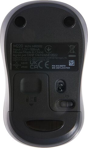 M220 Silent Mouse, Wireless Black in Saudi Arabia