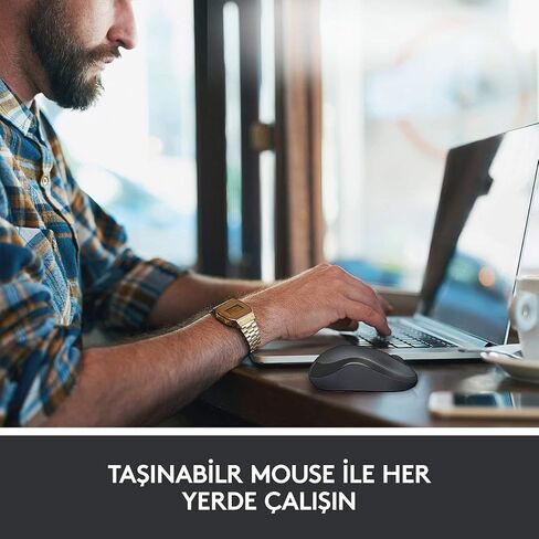 M220 Silent Mouse, Wireless Black in Saudi Arabia