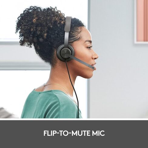 Logitech Zone 900 On-Ear Wireless Bluetooth Headset with Advanced Noise-canceling Microphone, Connect up to 6 Wireless Devices with one Receiver, Quick Access to ANC and Bluetooth in Saudi Arabia