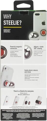 Nite Ize Original Steelie FreeMount Vent Kit - Adjustable Magnetic Bracket + Car Vent Mount for Smartphones in Kuwait