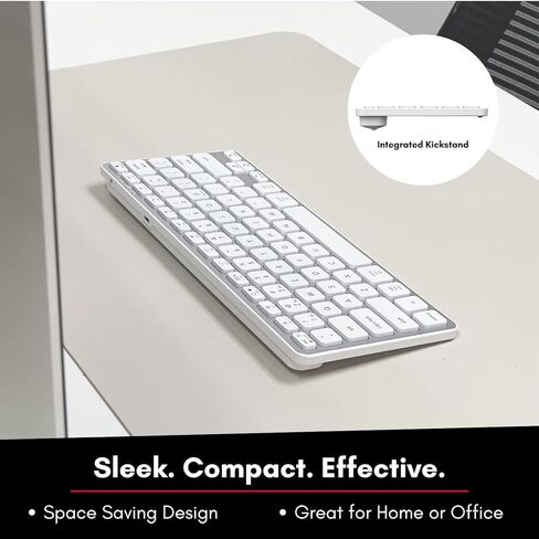 Macally Backlit Mac Keyboard | Compatible Apple Bluetooth Keyboard | Small Wireless Keyboard for MacBook Pro/Air, iMac, Mac Pro/Mini in Saudi Arabia
