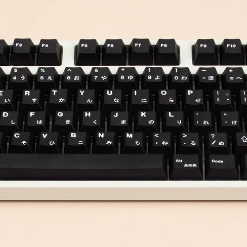 Gliging 135 Keys PBT Japan Keycaps Cherry Profile DYE-Sub White Theme أسلوب بسيط مناسب للوحة المفاتيح الميكانيكية in Kuwait